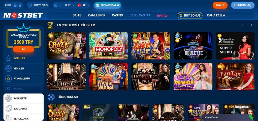 MostBet AZ Gambling Enterprise