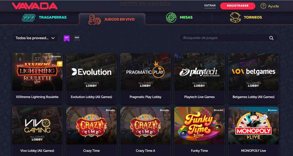 Онлайн-казино Vavada - Регистрация и вход на официальный сайт